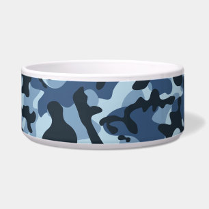 Blue Camouflage    Bowl