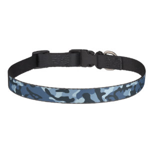 Blue Camouflage    Pet Collar