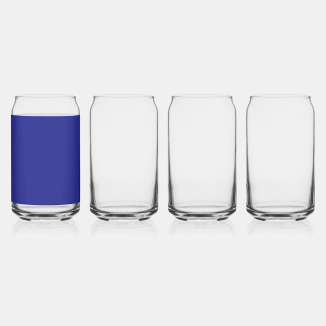 Blue Can Glass Set | Modern Minimal Chic (Front)