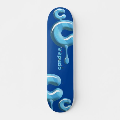 Blue Candee Skateboard 