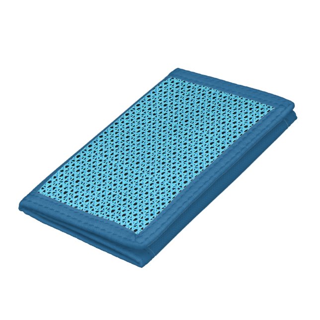 Blue Cane Trifold Wallet (Bottom)