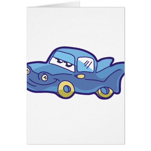 Blue Car Cards (Front)