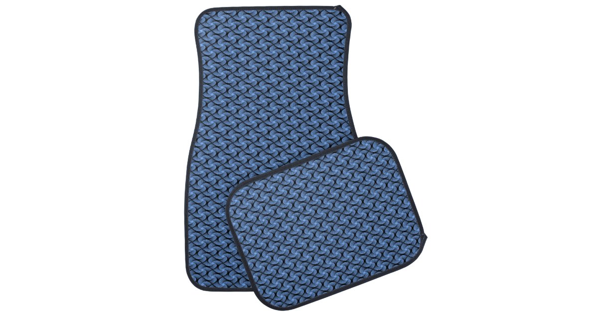 Blue Car Floor Mats Zazzle