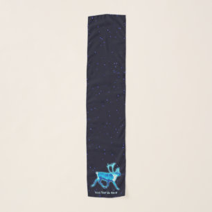 Blue Caribou (Reindeer) Scarf