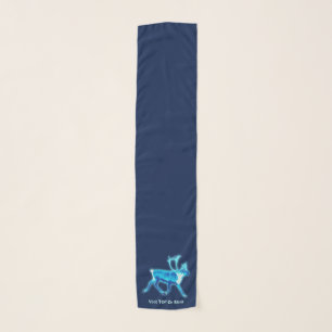 Blue Caribou (Reindeer) Scarf