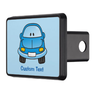 Blue Cartoon Car Hitch Cover