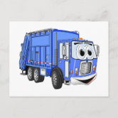 garbage truck cartoon