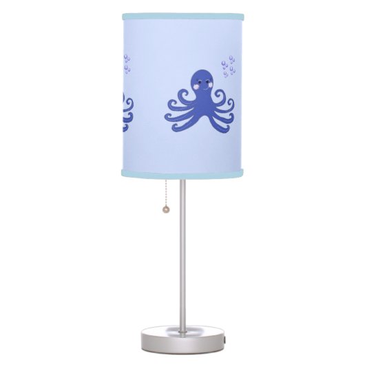 Blue Cartoon Octopus Table Lamp (Right)