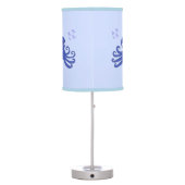 Blue Cartoon Octopus Table Lamp (Back)