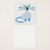 Blue cat (Front & Back)