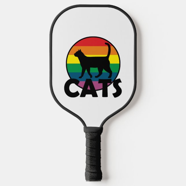 blue cat (2) pickleball paddle (Front)