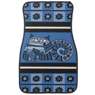 Blue Cat Car Mats