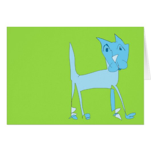 Blue Cat Cards (Front Horizontal)