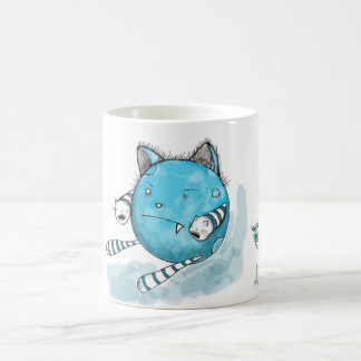 Blue Cat - Monster Mug