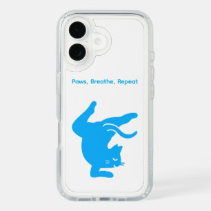 Blue Cat Paws Breathe Repeat Speck Case