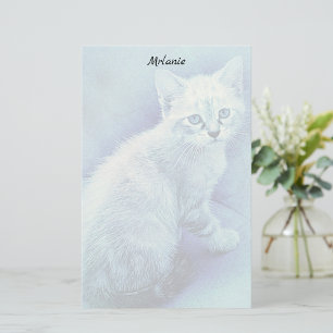 Blue Cat Stationery