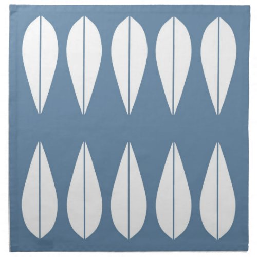 Blue Cathrineholm vintage style set of napkins Napkin