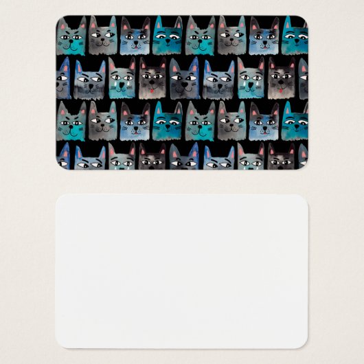 Blue cats (Front & Back)