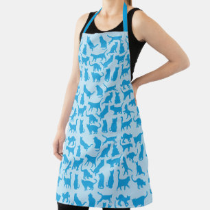 Blue Cats Apron