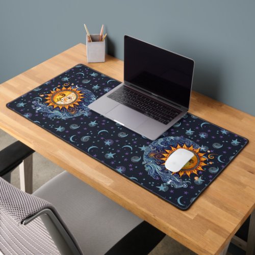 Blue Celestial  Desk Mat