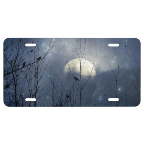 Blue Celestial Dream License Plate