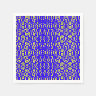 Blue cells napkins