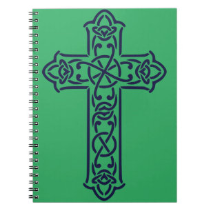 Blue Celtic High cross Notebook
