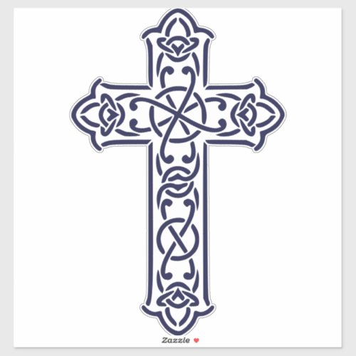 Blue Celtic High cross