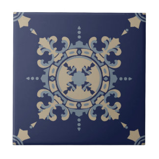 Blue Ceramic Tile design inspired by Mexico