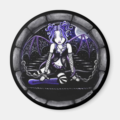 "Blue Chained" Gothic Fairy Art Magnets