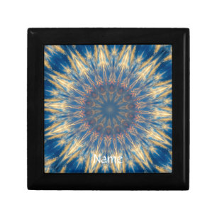 Blue Chakra Kaleidoscope Thunder_Cove Gift Box