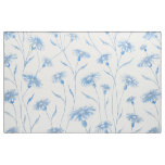 Blue Chamomile Fabric