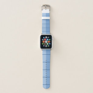 Blue Check Checkerboard  Apple Watch Band