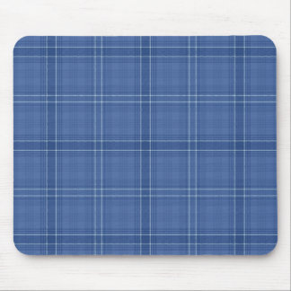 Blue Check Mousepad