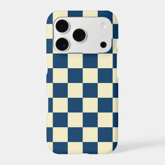 Blue Checkerboard Phone Case