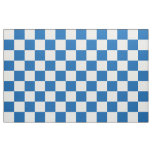Blue Checkered Fabric
