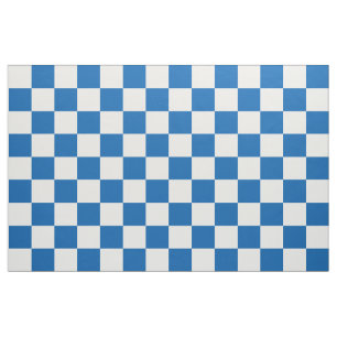 Blue Checkered Fabric