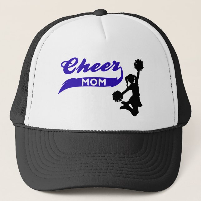 Blue Cheer Mom Trucker Hat (Front)
