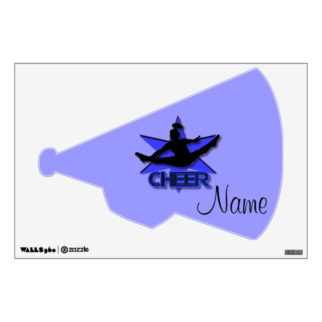 Blue cheer wall decall decal (Front)