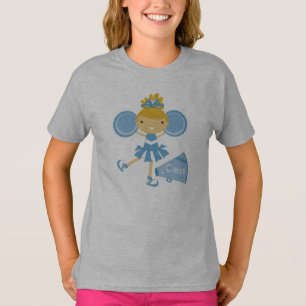 Blue Cheerleader T-Shirt