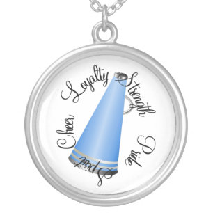 Blue Cheerleader's Credo Necklace