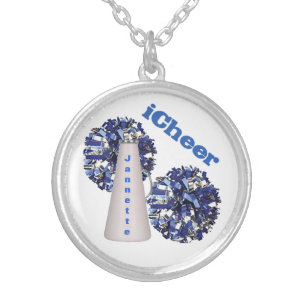 Blue Cheerleader's Custom Necklace