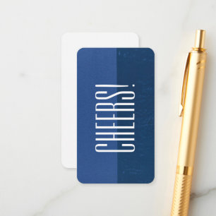 Blue Cheers Enclosure Card