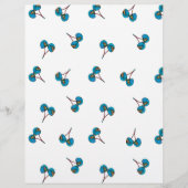 Blue Cherry Pattern (Front)