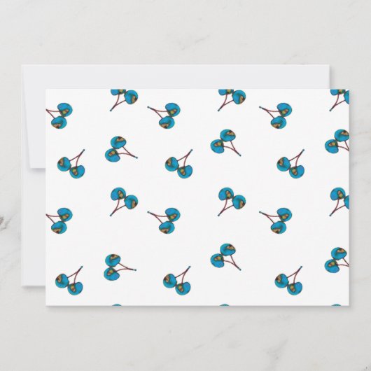 Blue Cherry Pattern (Front)
