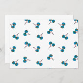 Blue Cherry Pattern (Front/Back)