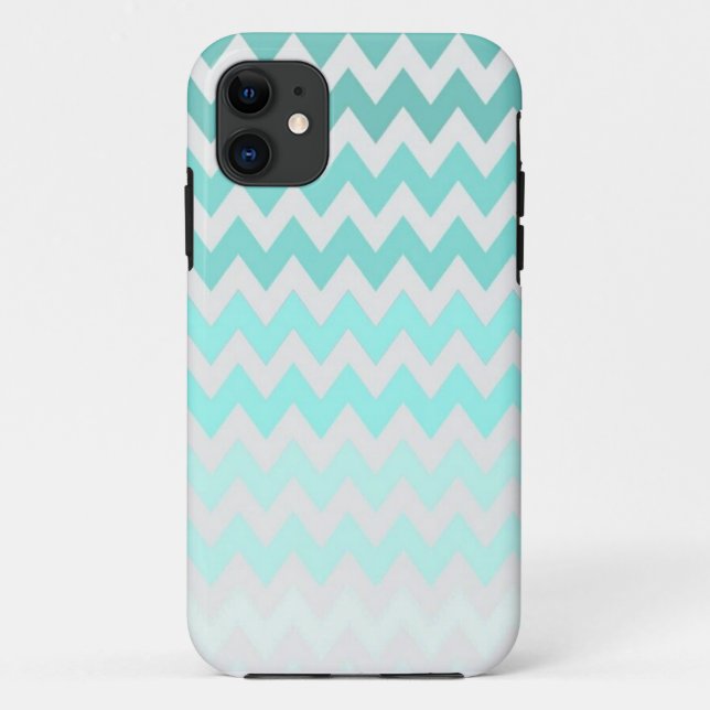 Blue Chevron iPhone 5s, 5c & 5 case (Back)