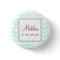 Blue Chevron Mother of the Groom Button