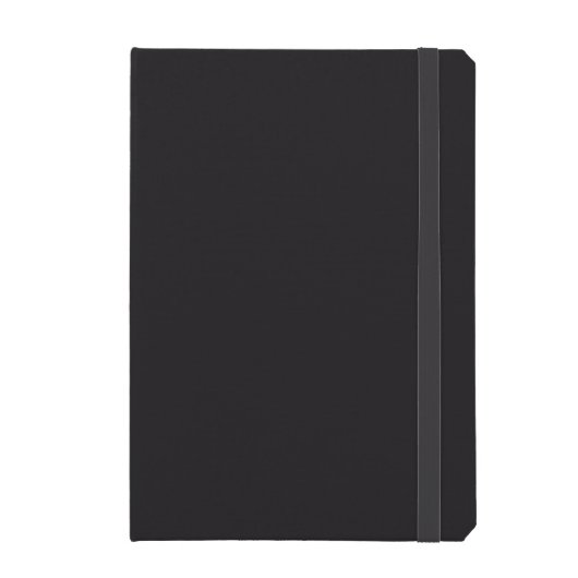 Blue Chevron Pattern | Teal Monogram iPad Mini Retina Covers (Front Cover)