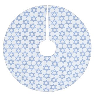 Blue Chevron Star of David 